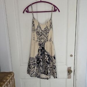 Akiko Silk Tie Back Dress